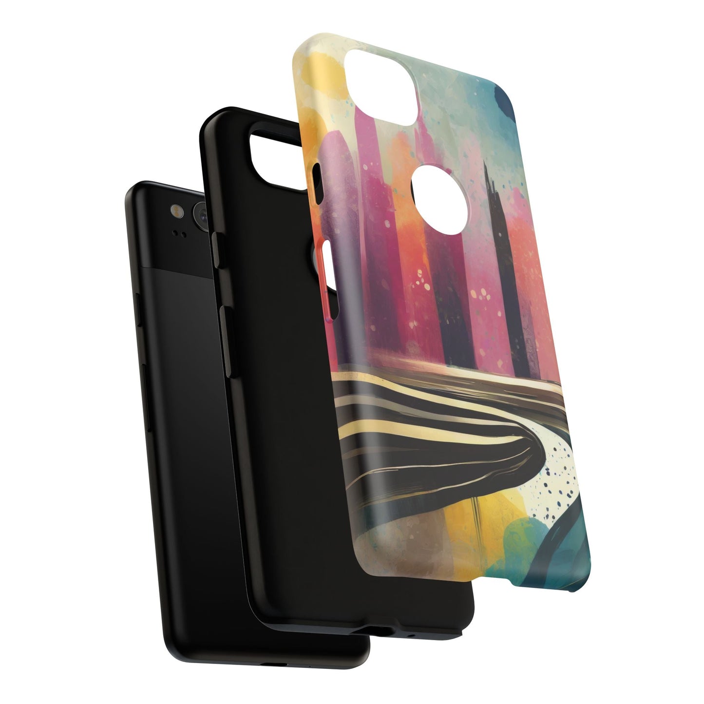 City Skyline Vibrant Tough Phone Case