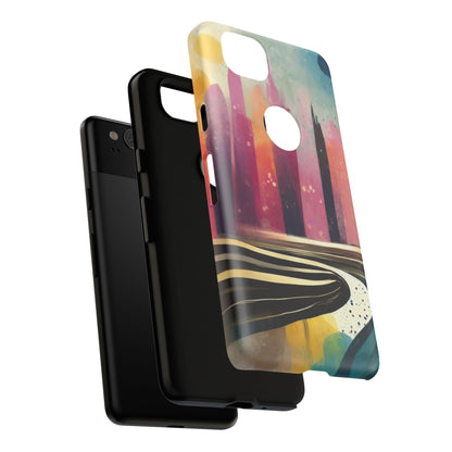 City Skyline Vibrant Tough Phone Case