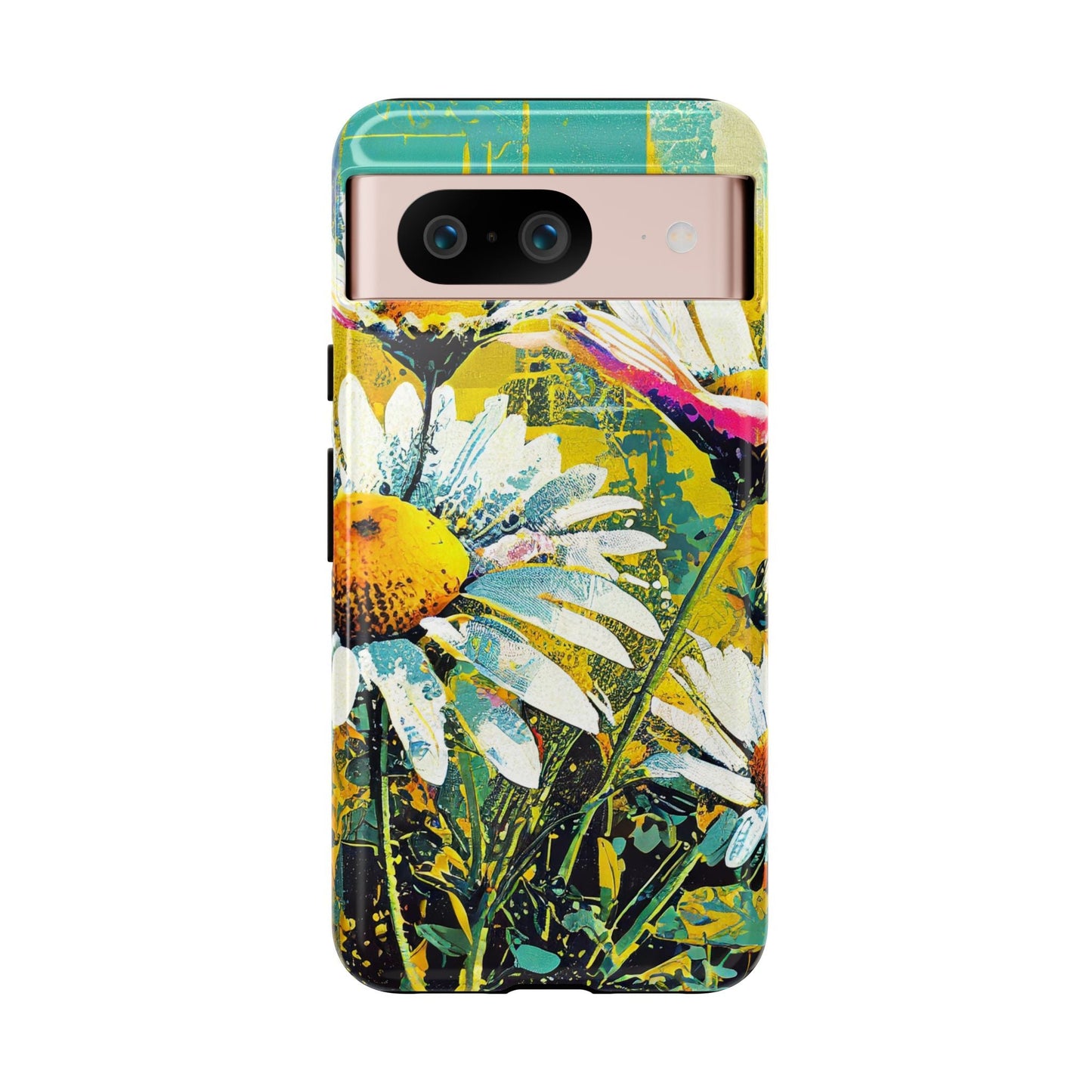 Colorful Daisy Floral Tough Phone Case