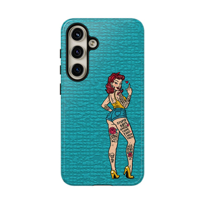 Stupid Boys Tough Phone Case