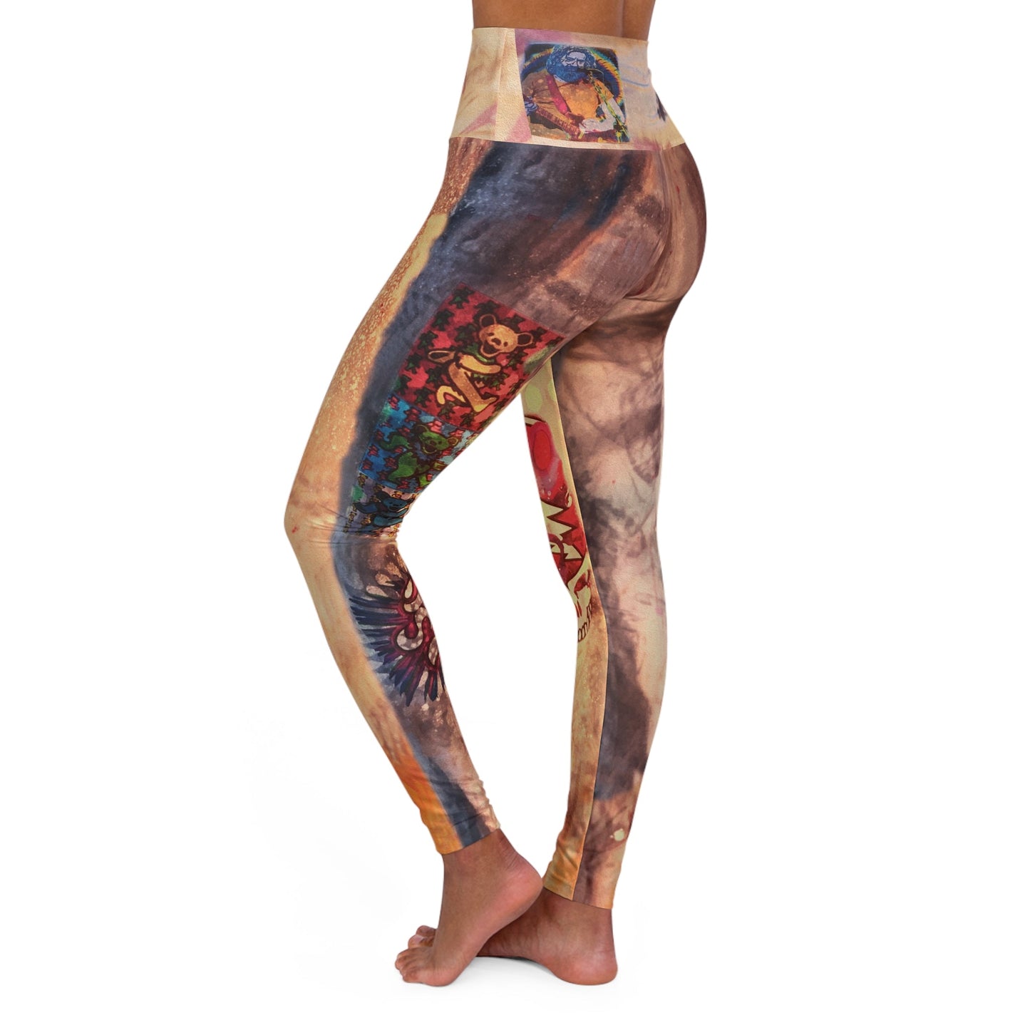 Jerry Bears High Waisted Yoga Leggings