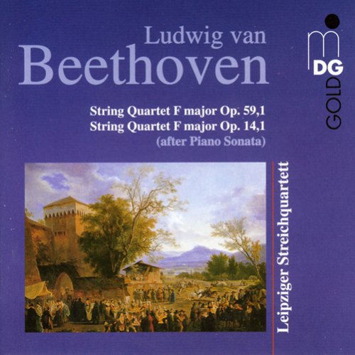 L.V. Beethoven - String Quartets Op 59 1 & F Major Music CD