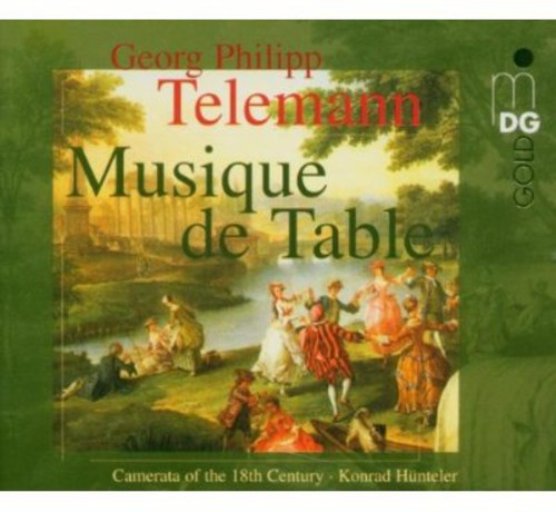 Georg Philipp Telemann - Musique De Table 1-4 [4 CD]