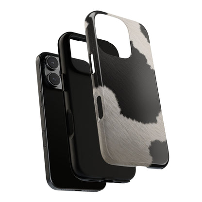 Stylish Cow Print Tough Phone Case