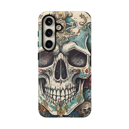 Abstract Skull Tough Phone Case