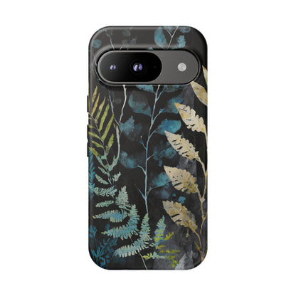 Dark Floral Tough Phone Case