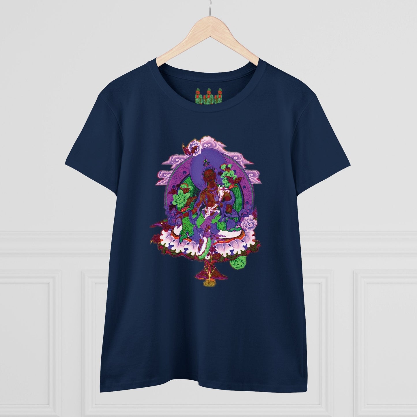 Buddha Pastel Sketch Women's Cotton Tee