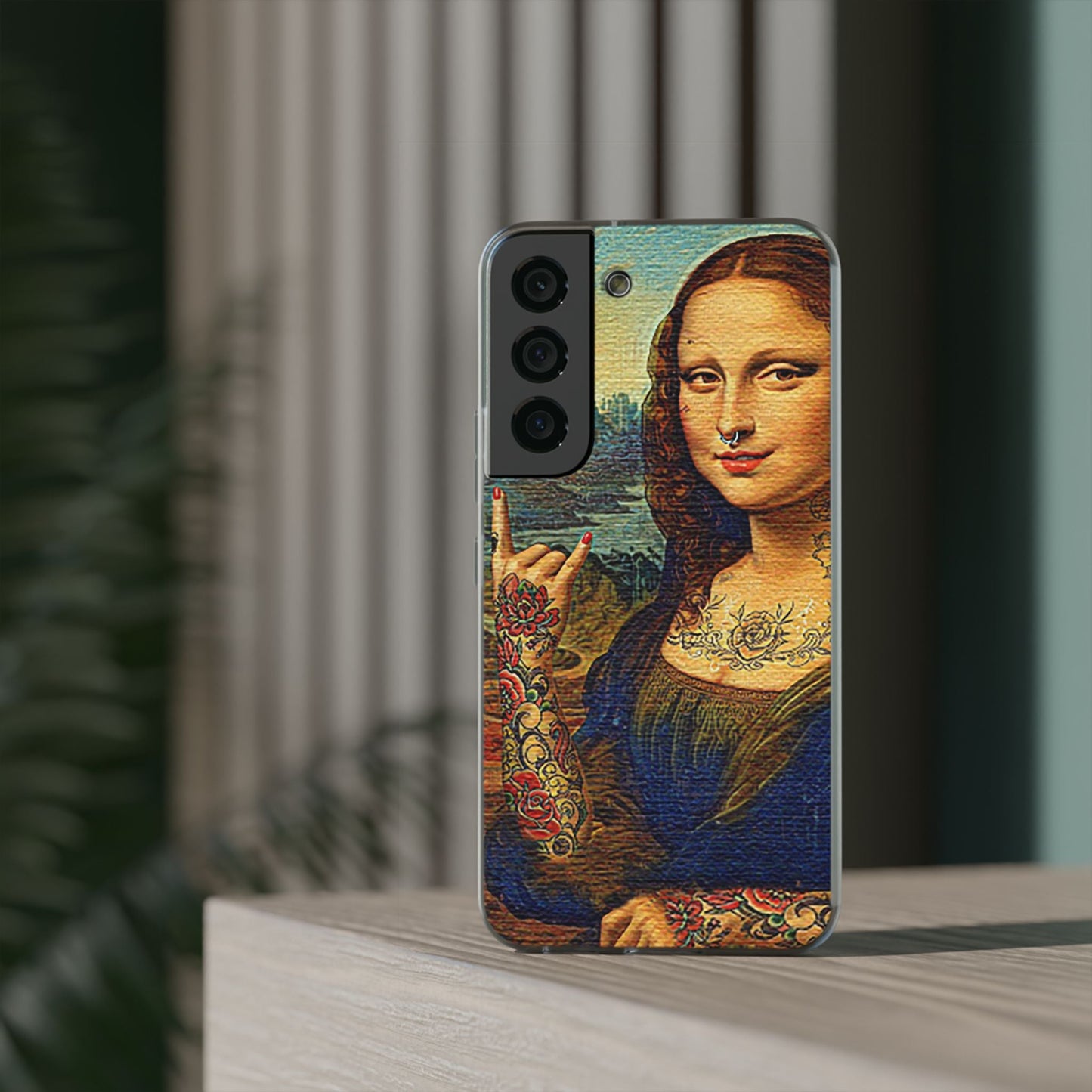 Rebel Mona Lisa Flexi Phone Case