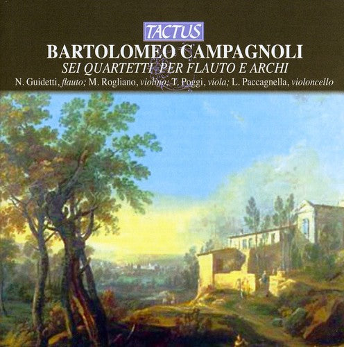 Nicola Guidetti - Six Flute Quartets [CD]