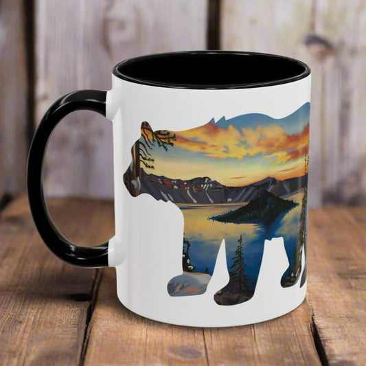 Crater Lake Colored Coffee Mug 11oz 15oz National Park Cup