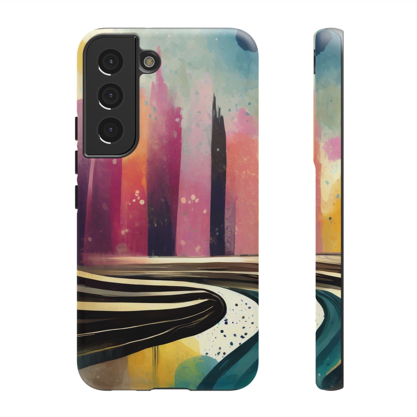 City Skyline Vibrant Tough Phone Case