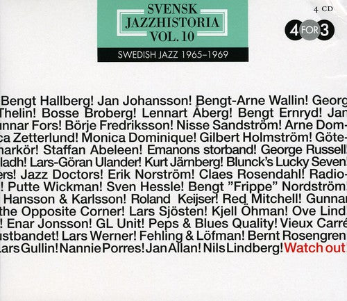Swedish Jazz History - Swedish Jazz History 10: Watch Out [4 CD]