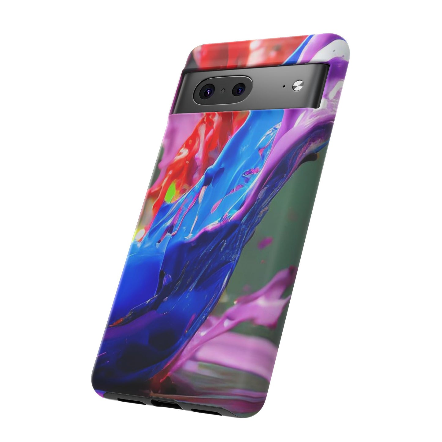 Vibrant Color Splash Tough Phone Case