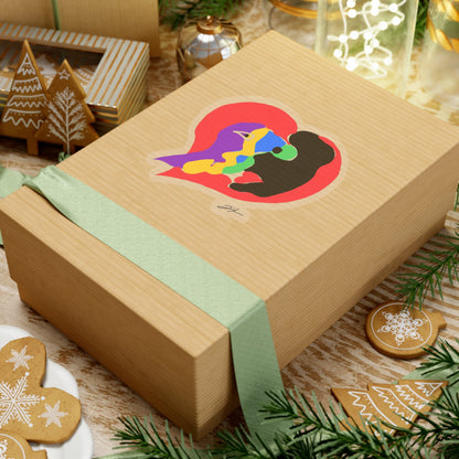 LA MANCHA HEART Stickers