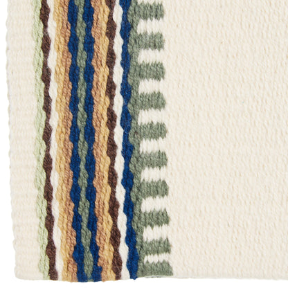 1470-4 Risen 36x34 New Zealand Wool Saddle Blanket