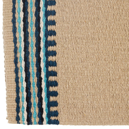 1470-9 Risen 36x34 New Zealand Wool Saddle Blanket