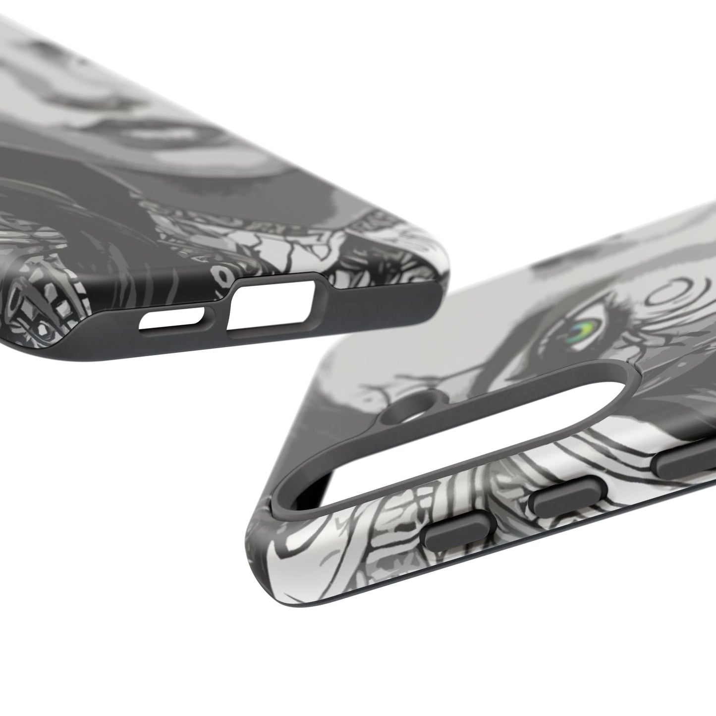 Green Eyed Devilish Beauty Tough Phone Case