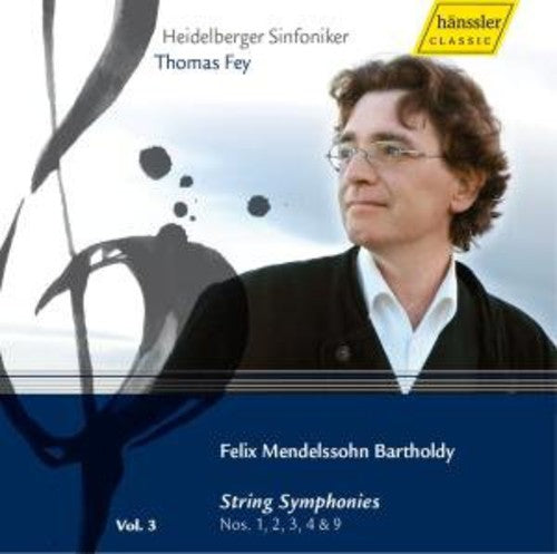 F. MENDELSSOHN - Symphonies 3: String Symphonies Music CD