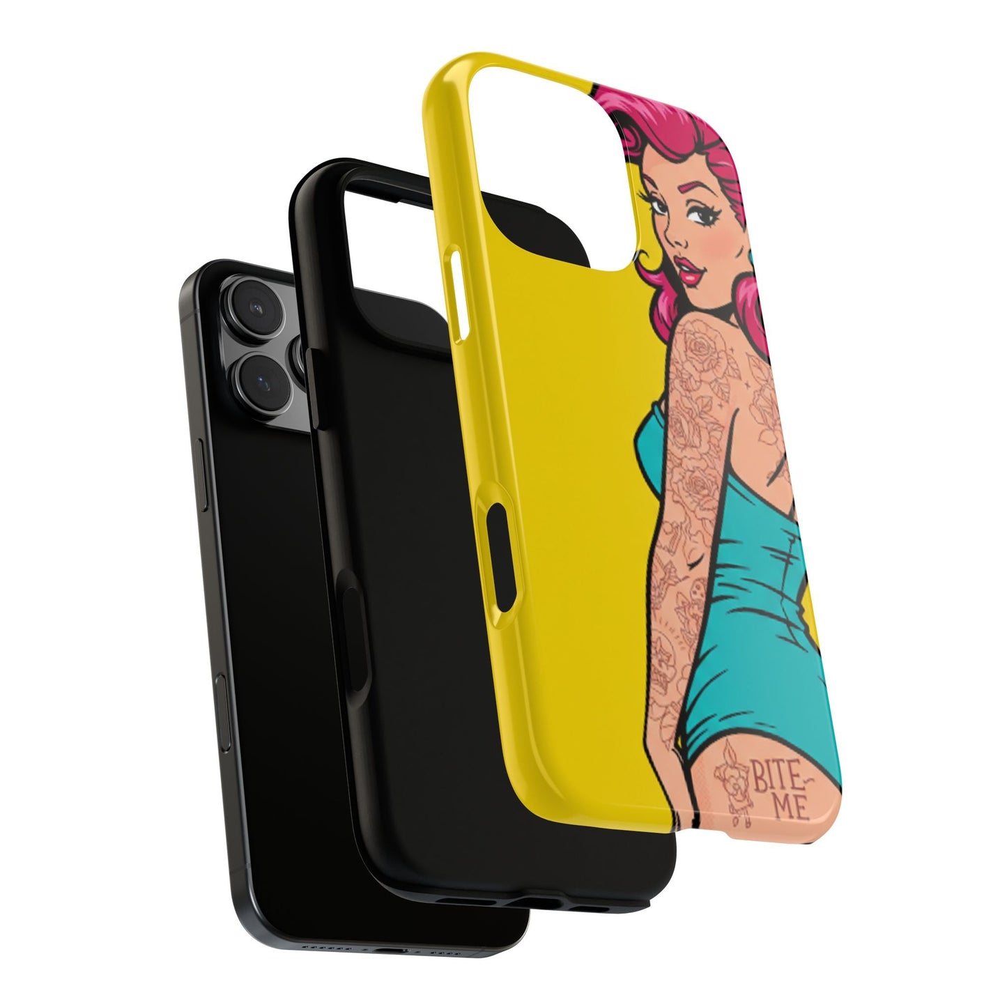 Bite Me Beauty Tough Phone Case