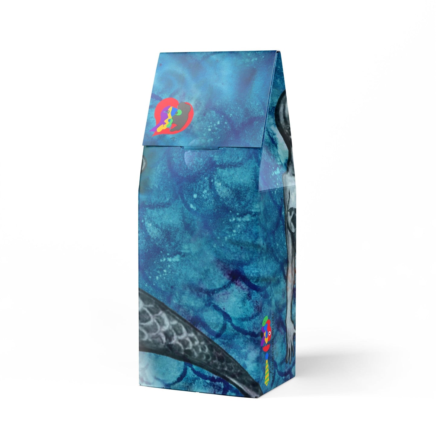 Mermaid Fantasy Star Art Colombian Coffee Blend Medium-Dark Roast