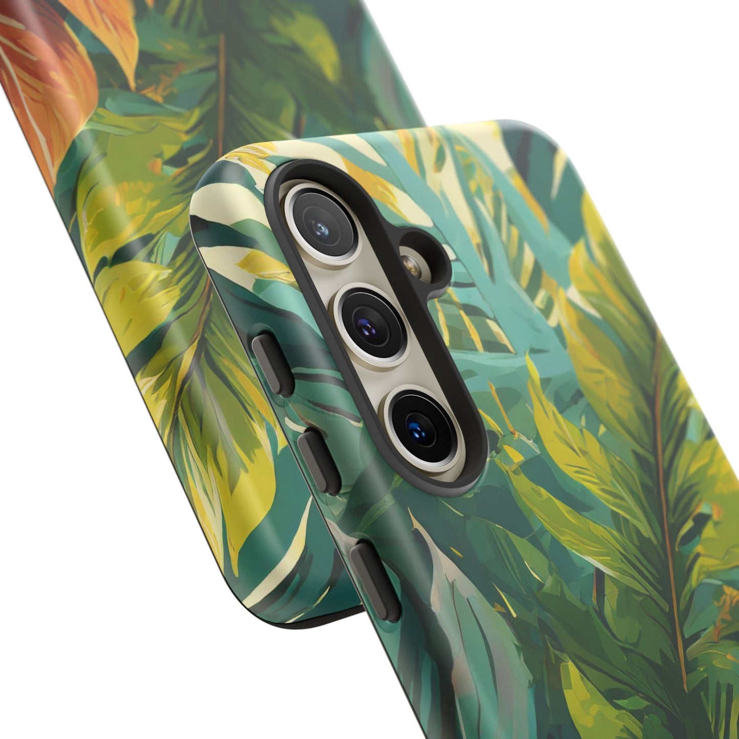Tropical Leaf Tough Phone Case