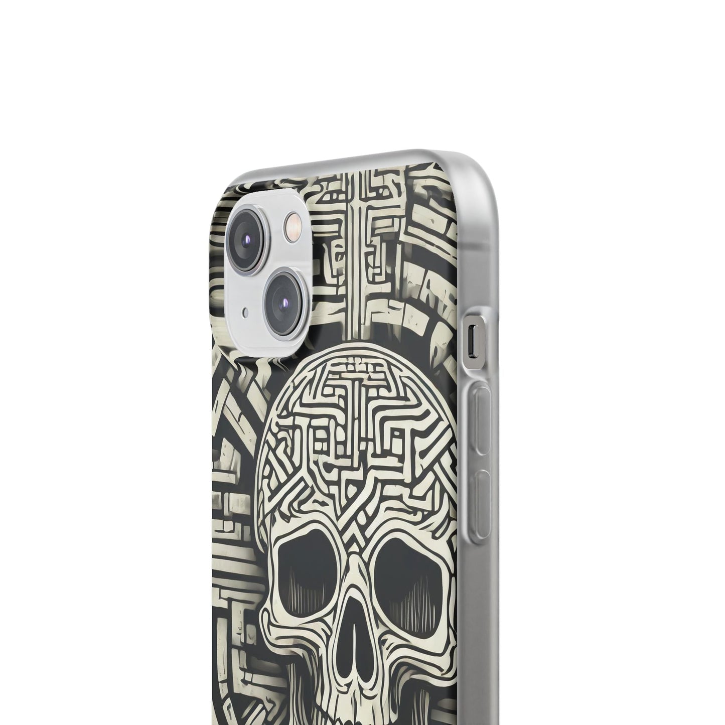 Gothic Skull Maze Flexi Case