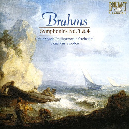 J. BRAHMS - Symphonies 3 & 4 Music CD