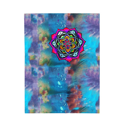 DEADPUNK Mandala Plush Blanket