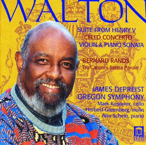 James DePreist - Rands/Walton/Mathieson : Henry V/Cello Concerto/Violin [2 CD]