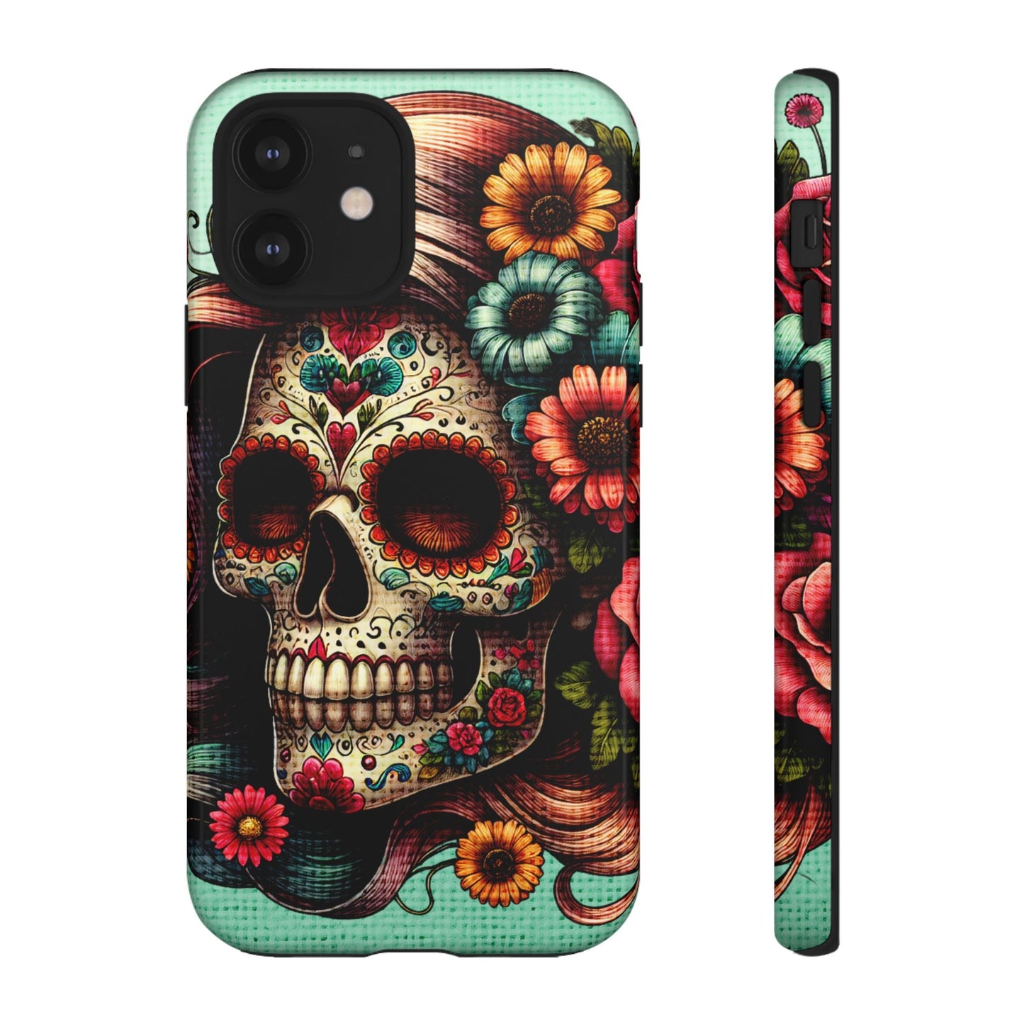 Sugar Skull Tough Phone Case