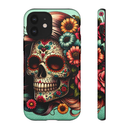 Sugar Skull Tough Phone Case