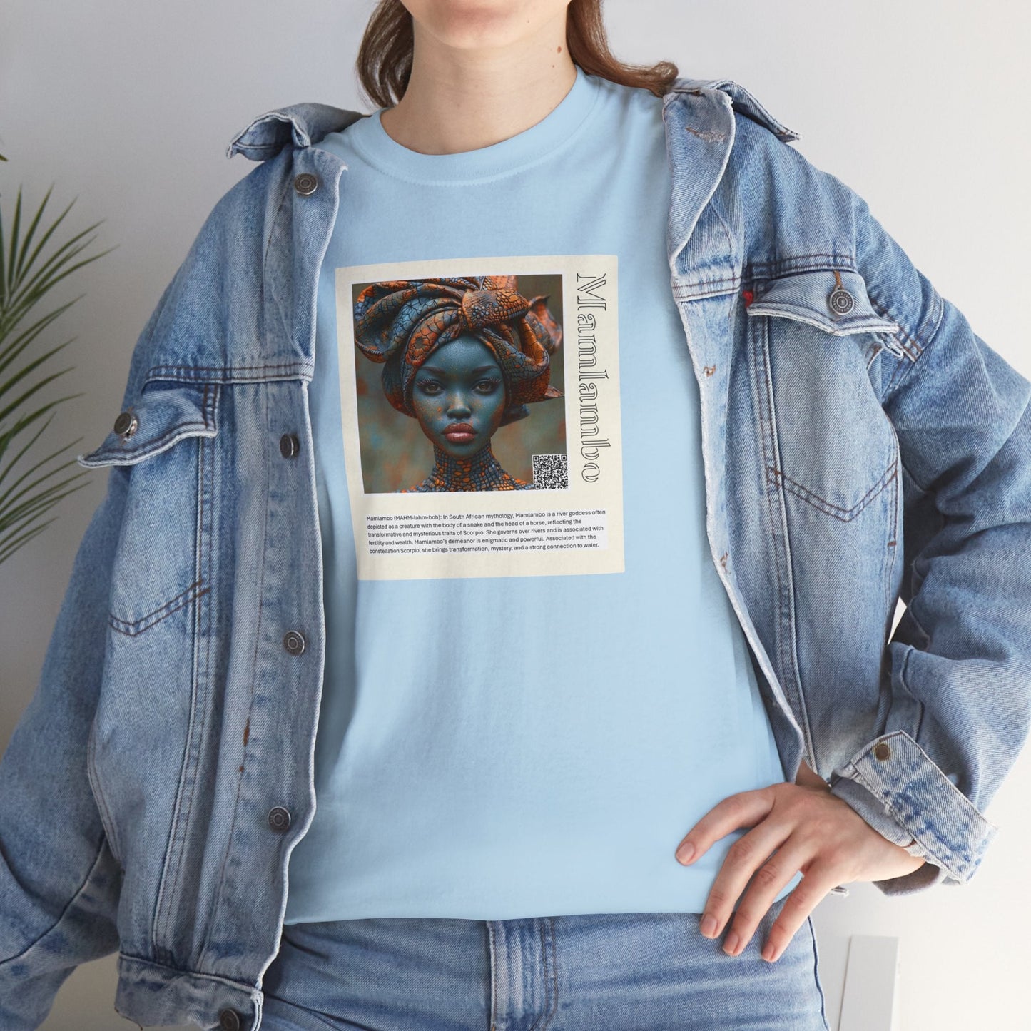 Mamlambo Aziza & Fae Unisex Heavy Cotton Tee