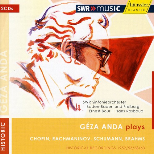 Geza Anda - Plays Chopin Rachmaninoff Schumann Brahms [2 CD]