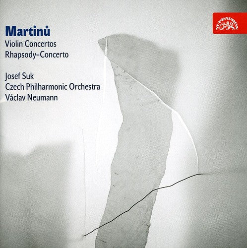Czech Philharmonic Orchestra - Concerto for Violin & Orchestra 1 & 2 Music CD