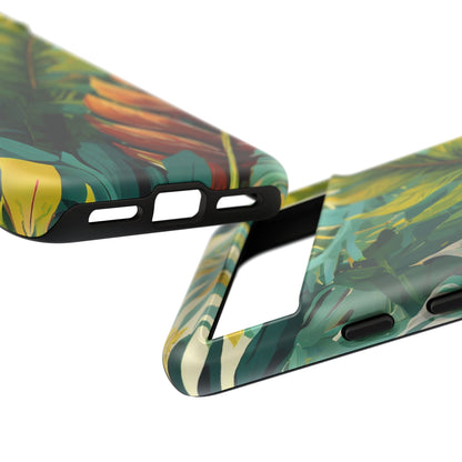 Tropical Leaf Tough Phone Case
