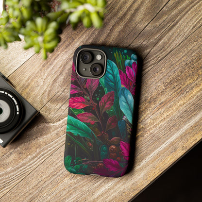 Vibrant Floral Tough Phone Case