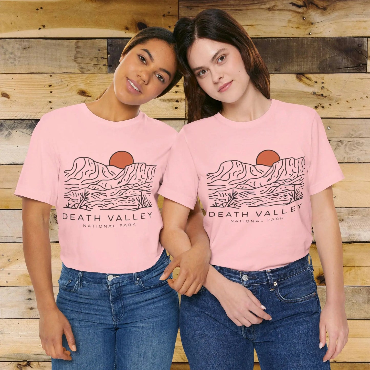 Death Valley National Park Desert Lines Unisex Fit Soft T-Shirt