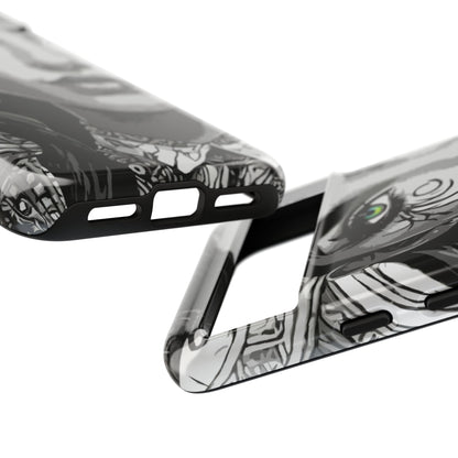 Green Eyed Devilish Beauty Tough Phone Case