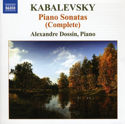 Alexandre Dossin - Piano Sonatas (Complete) Music CD