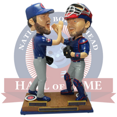 Jake Arrieta and David Ross No-Hitter Bobblehead