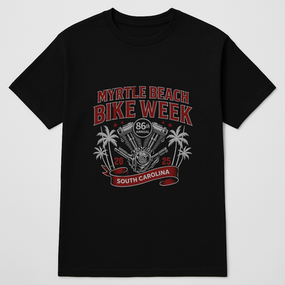 Ride Free – Myrtle Beach Bike Week 2025 Tee Collection