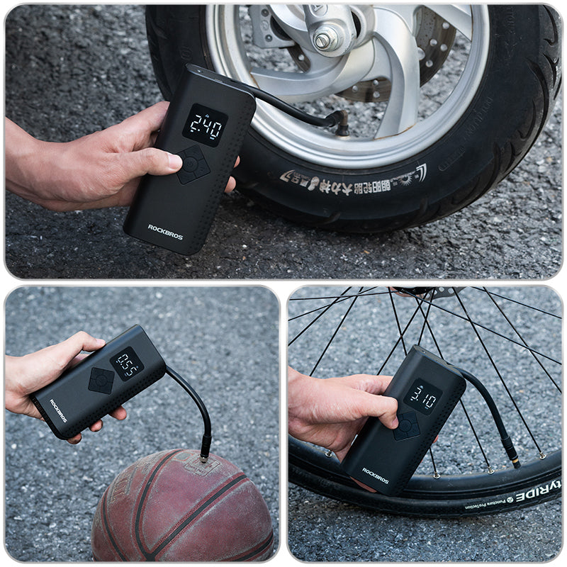 ROCKBROS A13 Mini Electric Air Bike Tire Pump 150PSl 2000mAh