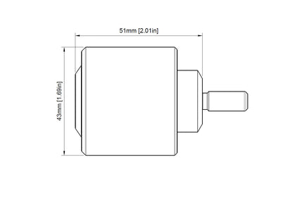 Dampened Barebow Weight