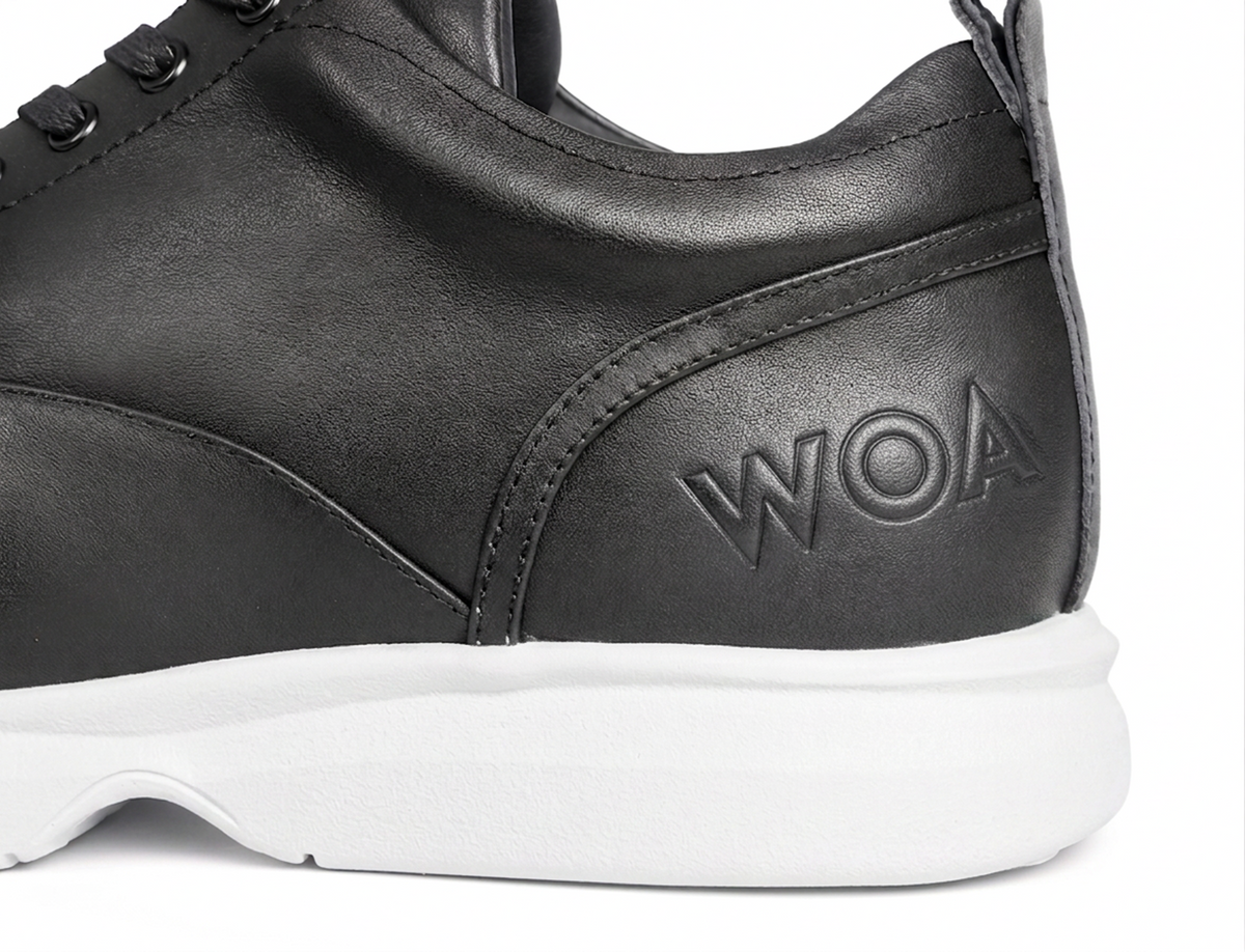 Black & White All-Day WOA Dress Sneaker
