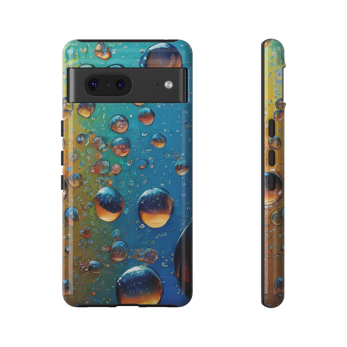 Colorful Water Droplets Tough Phone Case