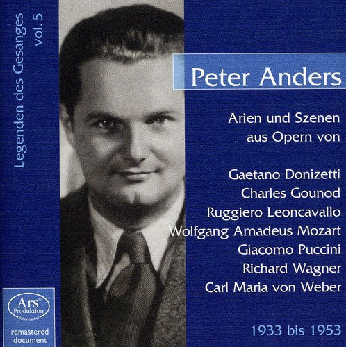 PETER ANDERS - Opera Arias & Scenes Music CD
