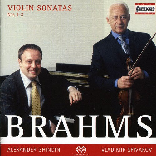 Brahms / Ghindin / Spivakov - Violin Sonatas 1-3 - Music CD