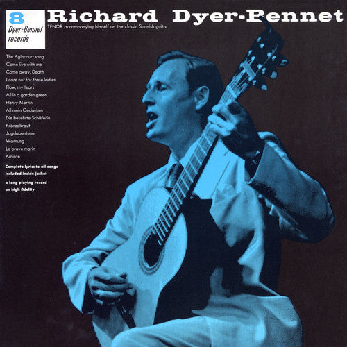 Dyer-Richard Bennet - Vol. 8 Music CD