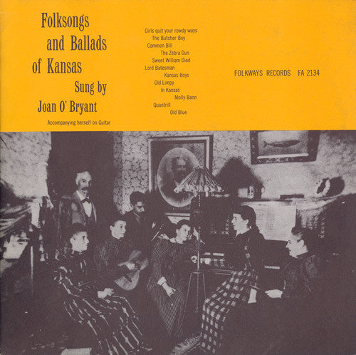 Joan Obryant - Folksongs and Ballads of Kansas Music CD