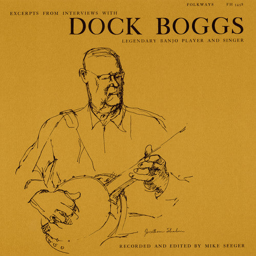 Dock Boggs - Excerpts from Interviews with Dock Boggs Music CD